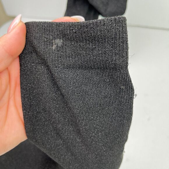 Women's Pointed Toe Stiletto Ankle Boots Slip On Stretch Booties Black Size 9.5 - Picture 7 of 12